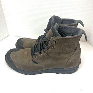 Palladium Pampa Hi Mens 10.5 Womens 12 Hiking Boots Waterproof Gorpcore Outdoors
